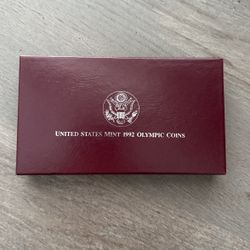 1992 US Olympic Two Coin Proof Set