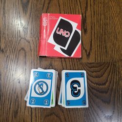 Vintage UNO cards 1970s - GREAT Condition