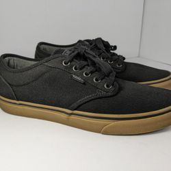 Vans Black Atwood Canvas Sneakers Men's Size 11