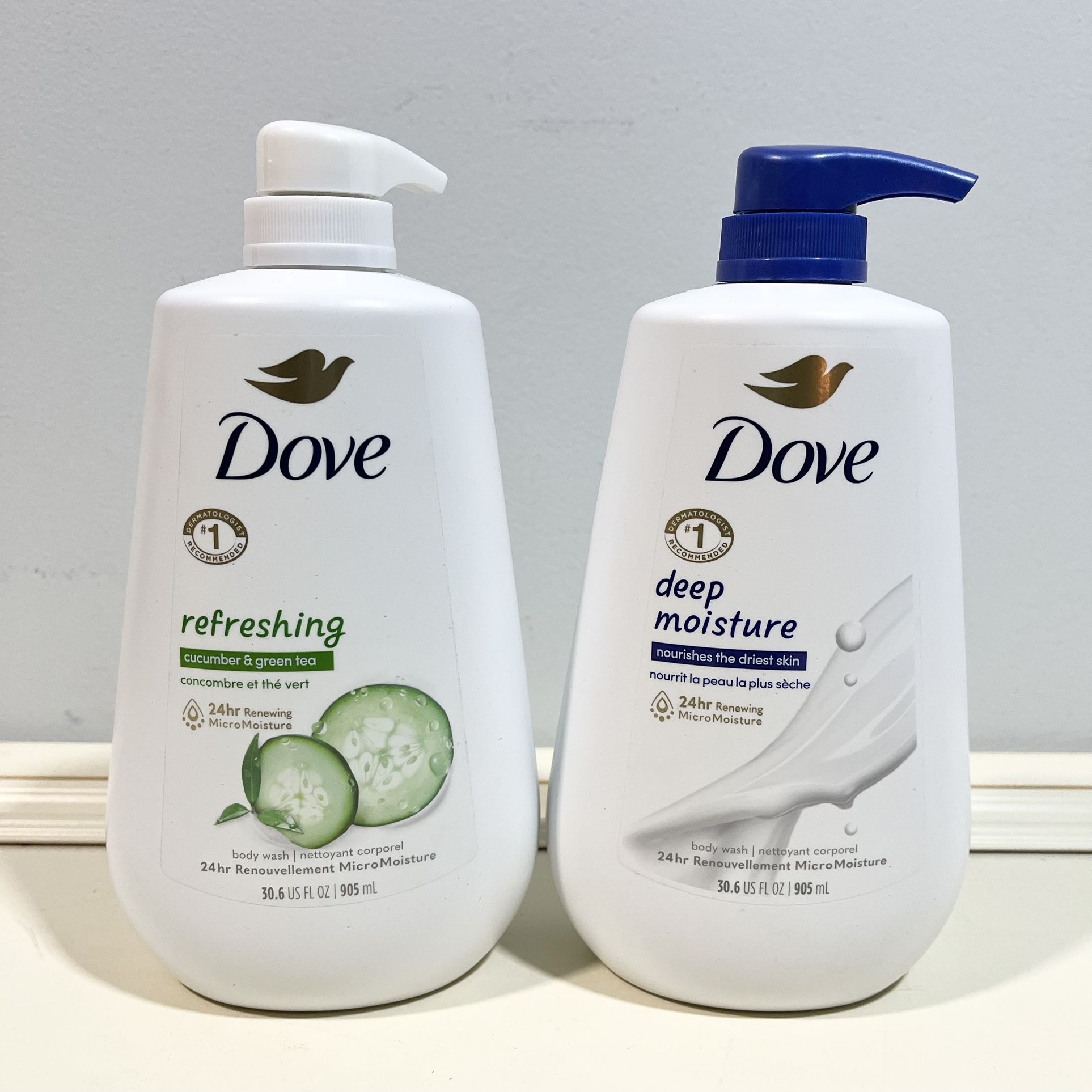 Dove Body Wash 30oz - $7 each