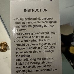 Manual Coffee Grinder 