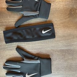 Gloves & band Nike