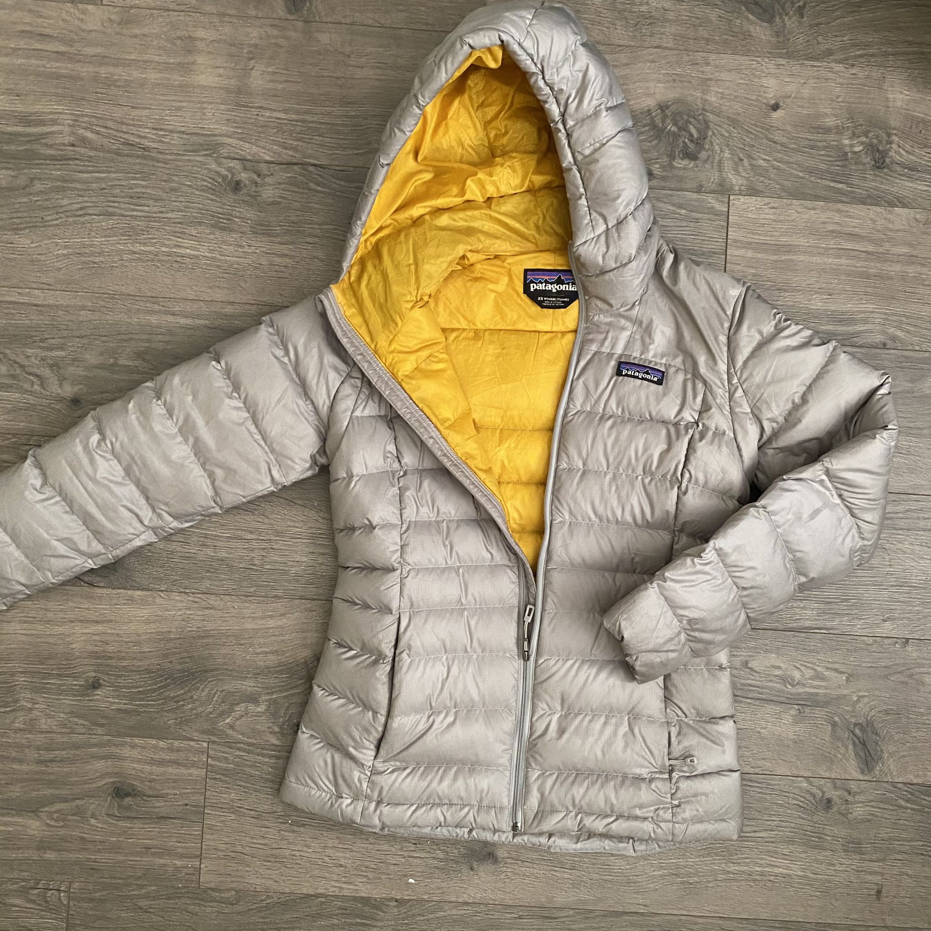 Patagonia XS Micropuff Jacket Sweater Hoodie Grey