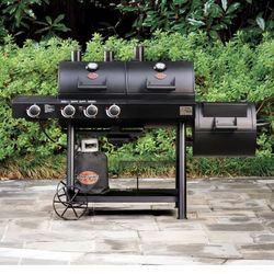 NEW — Char-Griller TEXAS TRIO in Box Never Used