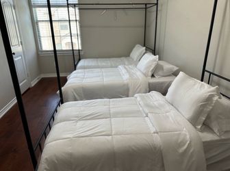 Twin beds