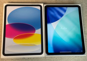 Apple iPad 11th Gen A16 128GB Wi-Fi 11” Blue w/ Keyboard Case Box Charger