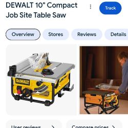 DeWalt 10 Compact Table Saw