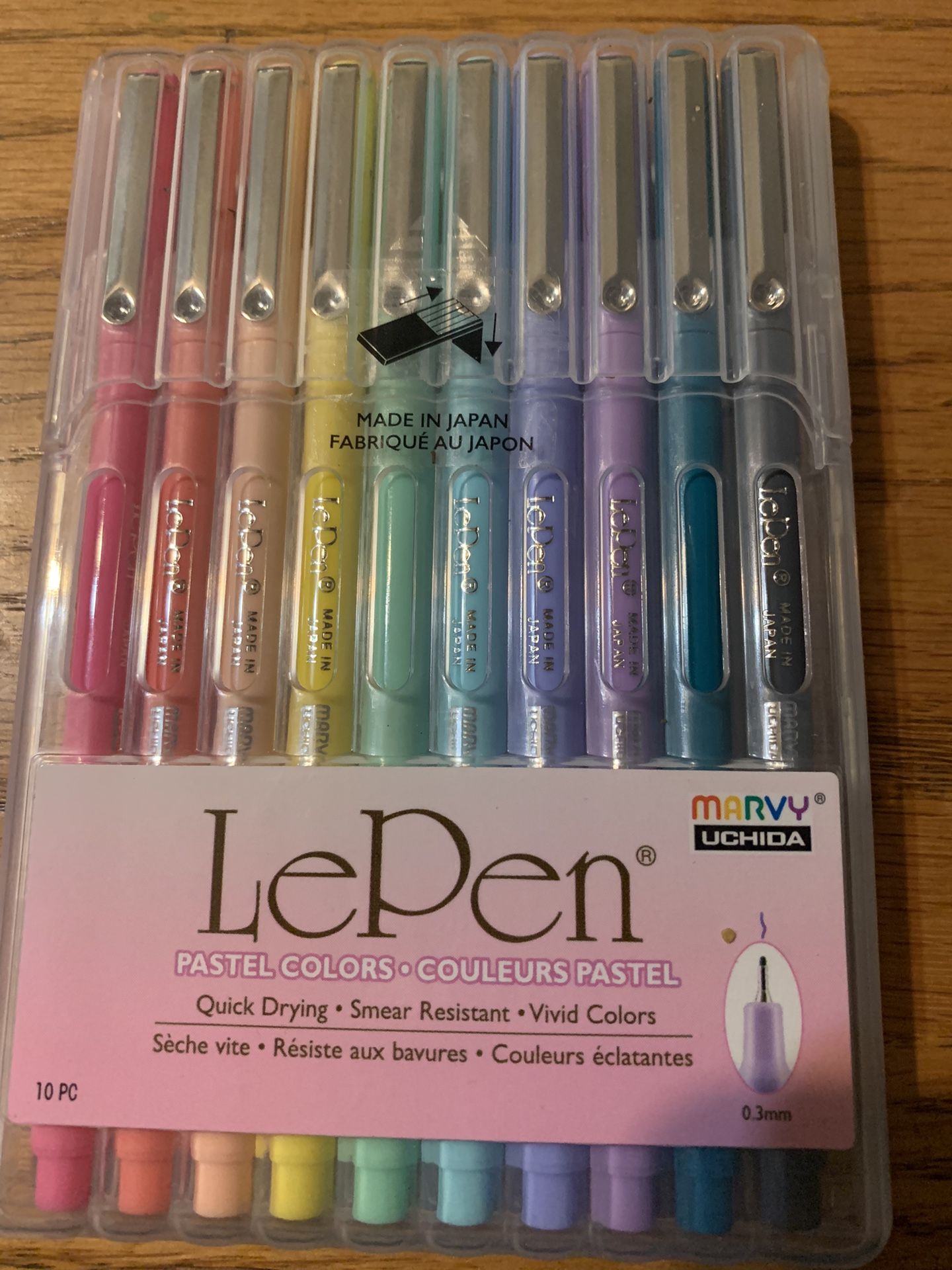 Set Of 10 Micro Fine Pens