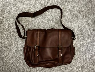 Leather Messenger Bag