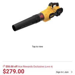 Brand New Dewalt 60 Volt Blower 