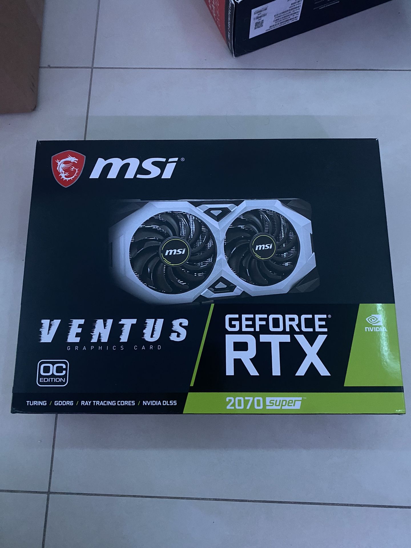 MSI RTX SUPER VENTUS OC Sale in Orlando, FL - OfferUp