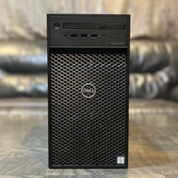 DELL Precision 3630 Core i7 8th gen. 16GB RAM 512GB SSD 2GB GPU 3 monitor support Windows 11 desktop computer