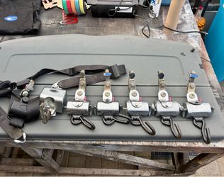 Q’STRAINT COMMERCIAL WHEELCHAIR SECUREMENT SYSTEM – COMPLETE RETRACTABLE TIE-DOWN SET – $295