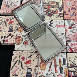 Set of 12x makeup Compact Mirror Party Favors Recuerdos de quinceanera bridal