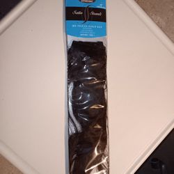 Real Hair Extensions Black/ Extensiones De Pelo Verdadero Negro 