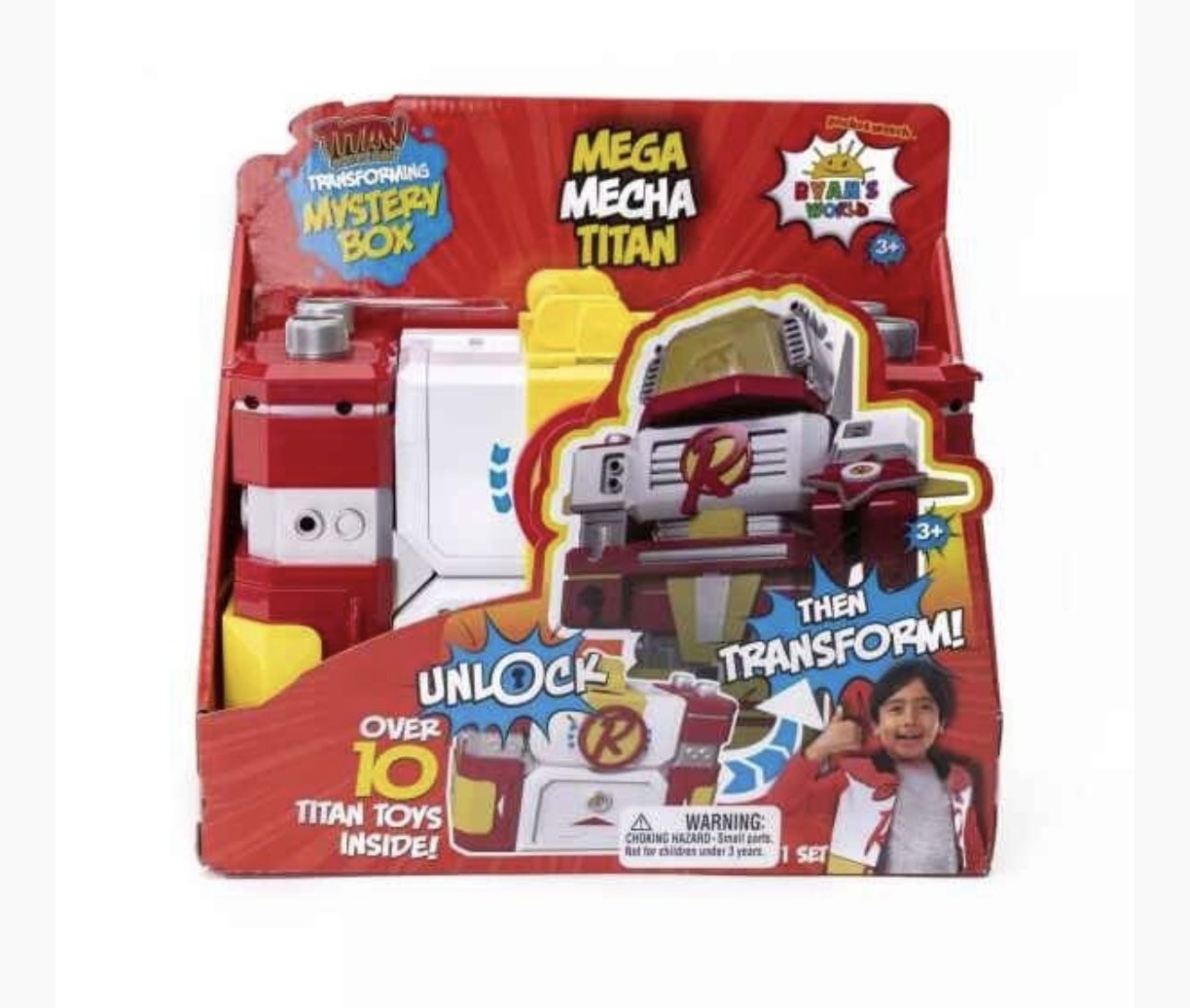 Ryan's World Mega Mecha Titan Robot