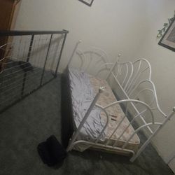 Twin Bed $100  >in Farmersville. Used Mattress If You Want It