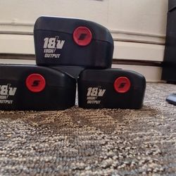 Snap-On Replacent Batteries.