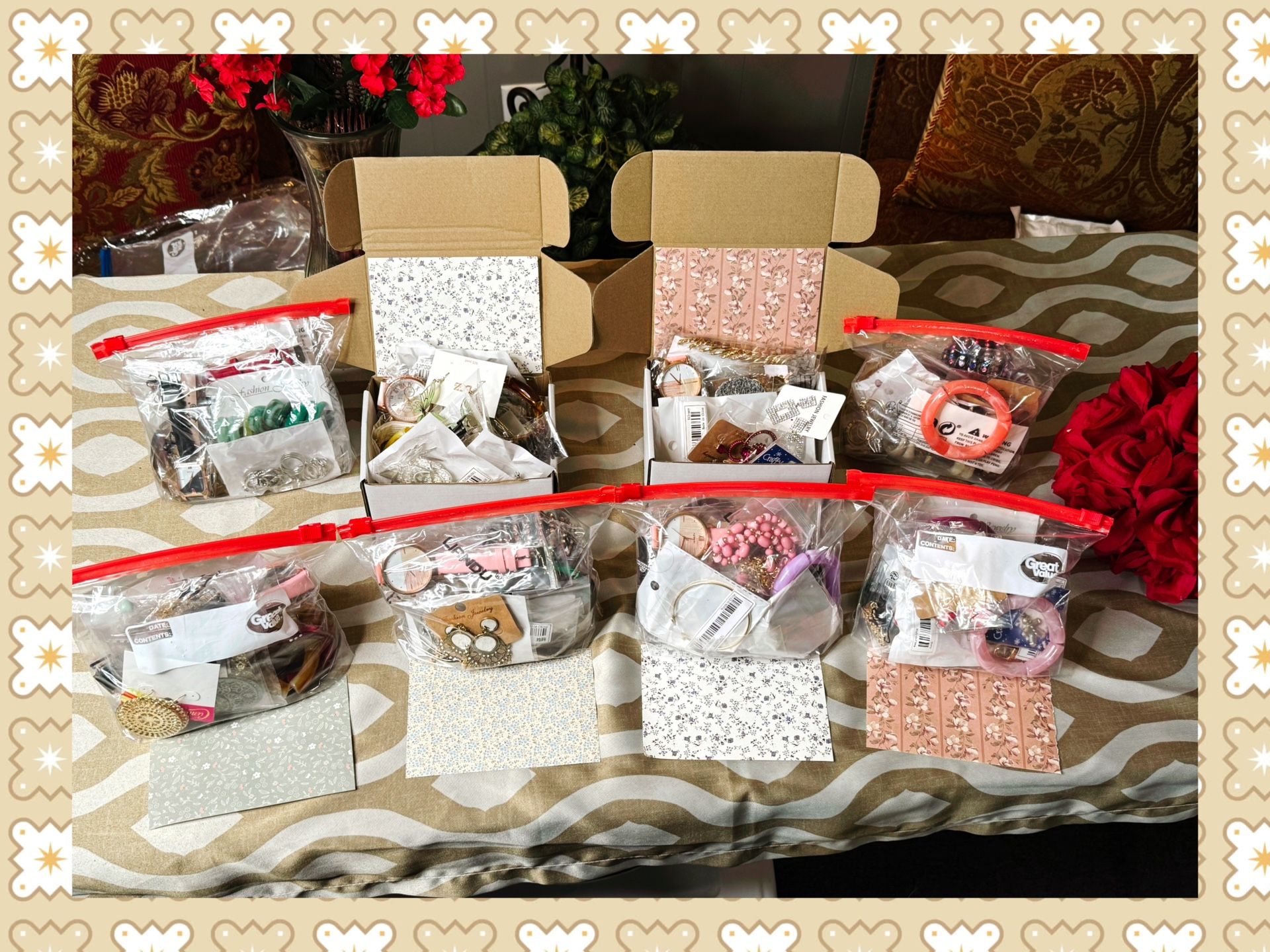 This box is packed with style-don't miss out on your NEW unused favorite pieces! 8 Separate Boxes Total