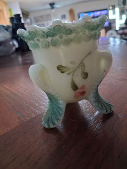 antique toothpick holder is likely from the EAPG (Early American Pattern Glass) era
