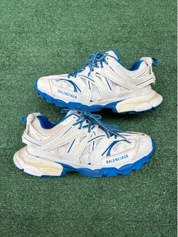 BALENCIAGA TRACK SNEAKER WHITE BLUE SIZE 11US 44EU