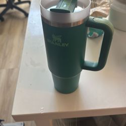 Used Green Stanley Cup