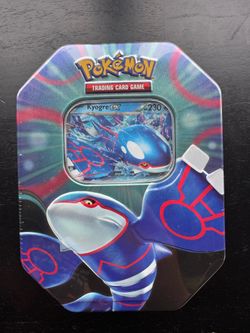 Pokemon TCG Azure Legends Tin Kyogre Ex