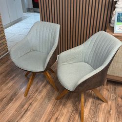 Swivel Chairs Set Of 2