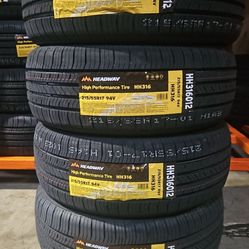 Headway HH316 215/55R17 94V – New Tires Installed