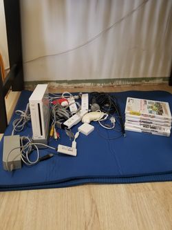 Wii video game set