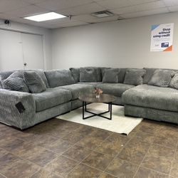 Sectional Couch Sofa NEW | $2295 / $39 Down | Ashley Furniture with Chaise