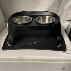 Dog Bowl Off The Floor So Your Pet Doesn’t Have To Bend Down 