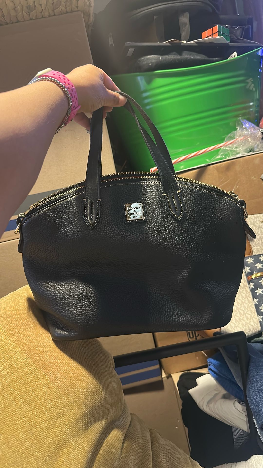 Dooney & Bourke Pebble Grain Satchel