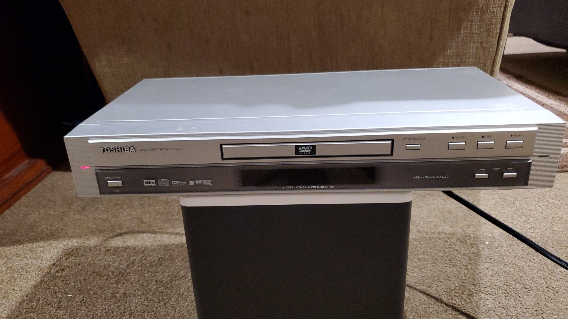 Toshiba progressive scan DVD player