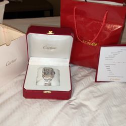VVS1 Men’s Luxury Cartier Watch W/Papers And Box🔥