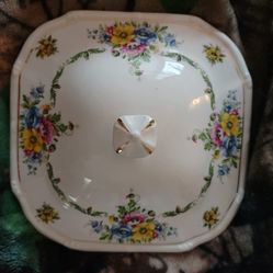 Vintage Covered Casserole Dish