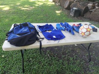 Kids Soccer gear. Everything you see $10.