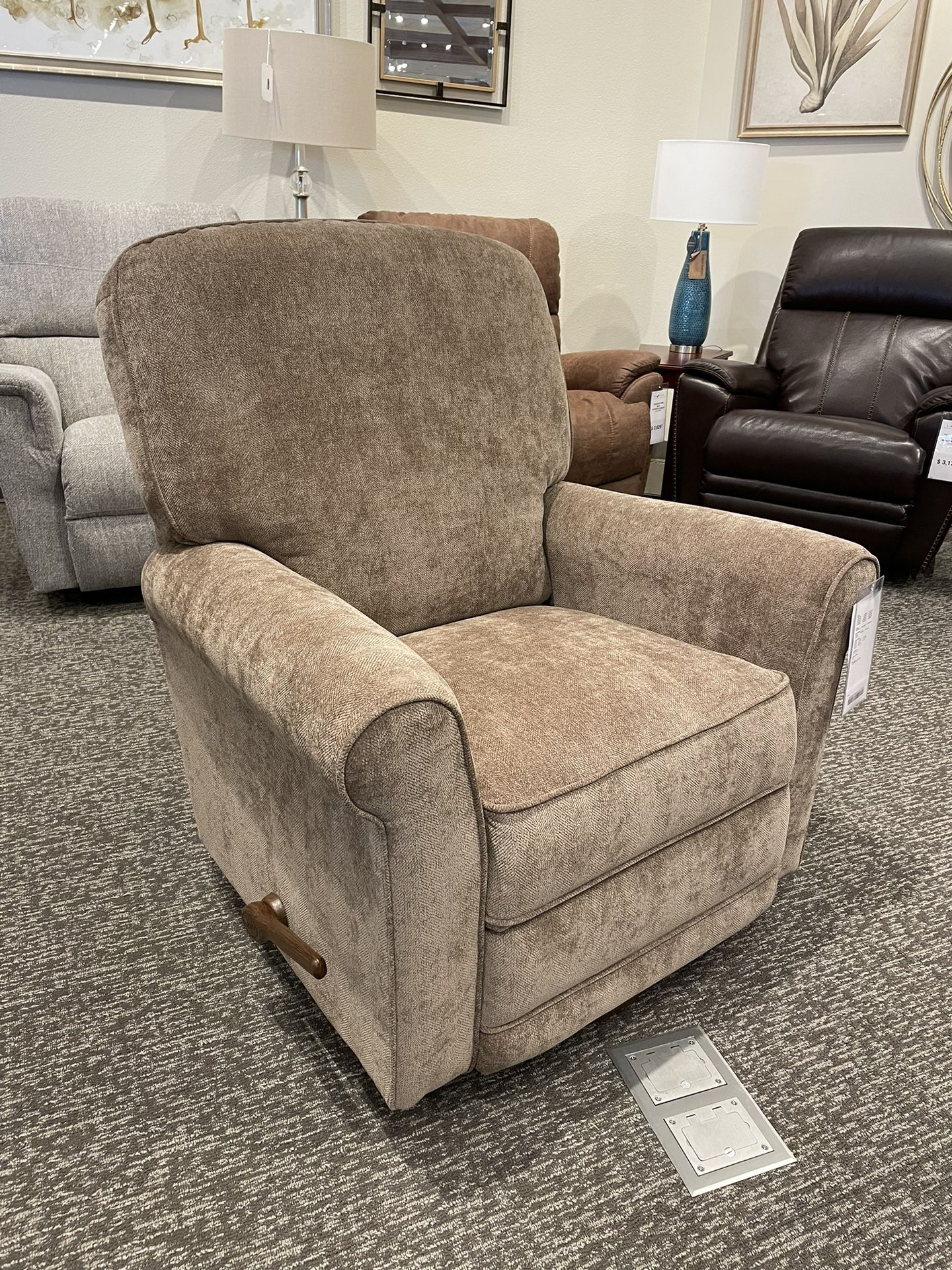 La Z Boy Gliding Recliner W/ Swivel  “Addison”