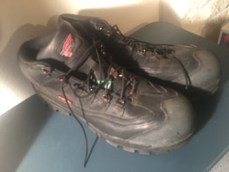 Red Wing Waterproof Steel Toed Shoes Sz 15