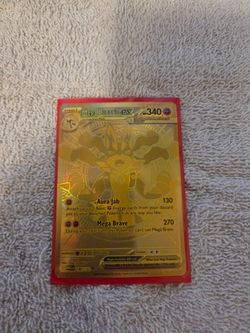 Gold Mega Lucario ex