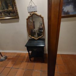 I Have A Nice Nightstand with An Antique Mirror