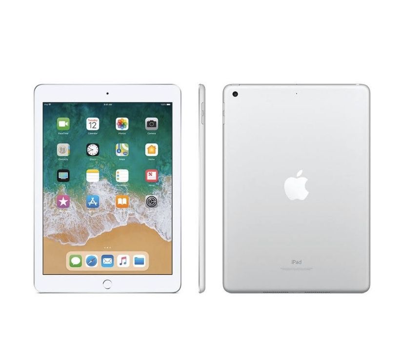Brand New! iPad 6th generation 32gb WiFi, silver