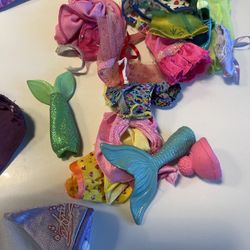 Small Dolls And Barbie Doll Clothes All For $20 