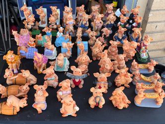 Daniel Brand Pig figurines collection