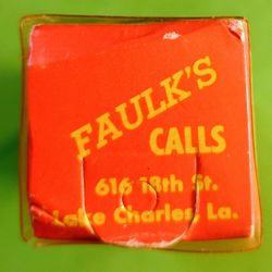 1960 FAULK'S QUAIL CALL 