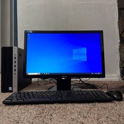 i5 HP ProDesk Desktop Computer System 