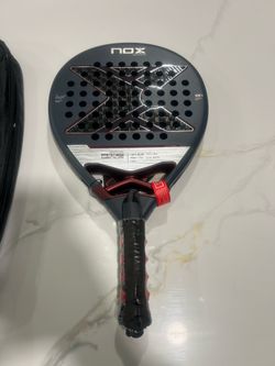 NOX AT10 GENIUS 12K BY AGUSTIN TAPIA 2025 PADEL RACKET (New) Factory Sealed