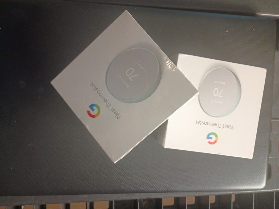 1 Snow (WHITE) Google Nest Thermostats