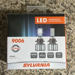 9006 Sylvania head lights LED 2bulbs