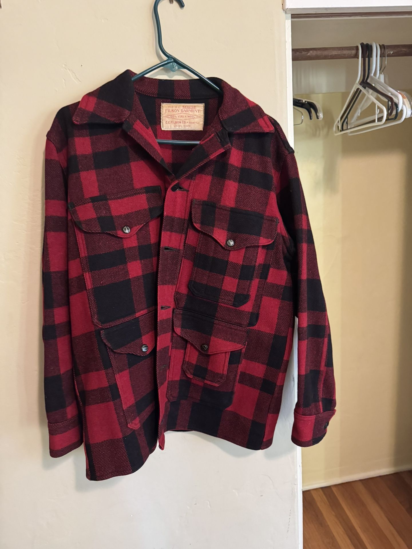 Filson Mackinaw wool Jacket - L